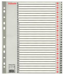 Roz�a�ova� Esselte A4 Maxi, 1 - 31, 31 list�