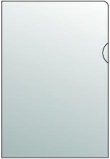 Obal L Karton PP A4, 150 mic, ir