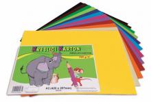 Kreslic� karton Stepa A3, 180g/m2, mix 12 barev, 60 list�