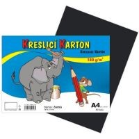 KRESL�C� KARTON A4/180g/50l �ern�