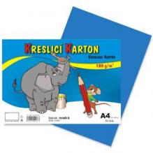 KRESL�C� KARTON A4/180g/50 list�, sv.modr�