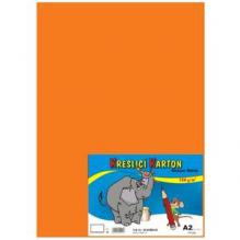 KRESL�C� KARTON A2/180g/10 list�, oran�ov�