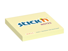 Samolepic� blo�ek Stick'n�by�Hopax, 76�x�76 mm, �lut�, 100�l�stk�