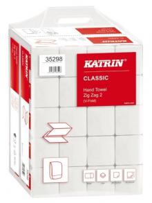 PAP�ROV� RU�N�K KATRIN Z-Z b�l� 22,4 x 23cm, 2vrst, 4000 ks, 20 bal.