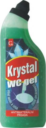 Gelov� n�pl� do WC z�v�s� Krystal WC gel, zelen�, 750 ml
