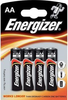 BATERIE  ENERGIZER LR6 AA tu�kov� 1.5V, 4 ks
