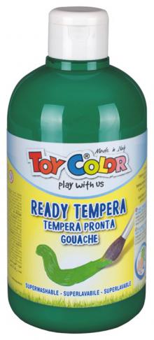 Temperov� barvy Toy color 1l, tm. zelen� 14
