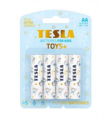 Baterie TESLA AA pro kluky +, 4 ks
