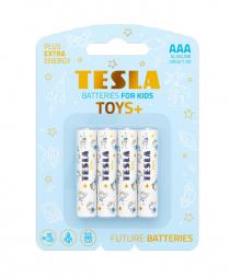 Baterie TESLA AAA pro kluky +, 4 ks