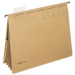 Desky z�v�sn� Leitz ALPHA A4, s kapsou, hn�d�