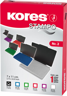 RAZ�TKOV� PODU�KA KORES 7x11 cm, �ern�        