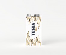 Baterie TESLA 9V GOLD+