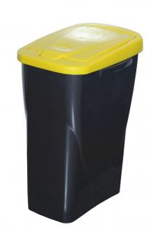 Odpadkov� ko� na t��d�n� odpad 15 l, plastov�, �lut� v�ko