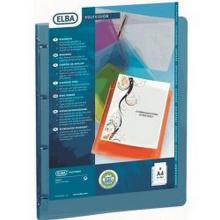 Po�ada� ELBA 3 cm, 4 koru�ky, transparetn� modr�