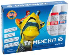 TEMPEROV� BARVY KOH-I-NOOR 6ks, 16ml