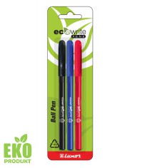 Kuli�kov� pero Focus Luxor Eco 540/3BC, mix barev, 1 mm, 3ks