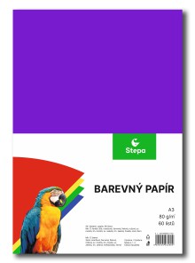 BAREVN� PAP�RY A3/ 80 g/60l. - 12 barev