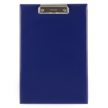 Podlo�ka psac� Karton PP Classic A4, s klipem, plastov�, modr�
