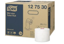 Toaletn� pap�r Advanced Tork 127530, mid-size, 2 vrstv�, syst�m T6