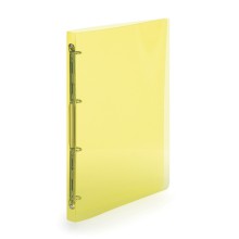 Po�ada� Karton PP Opaline A4, m�kk� desky, 4 krou�ky, �lut�