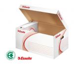 Krabice archiva�n� Esselte Standard, 56 x 26,5 x 38 cm, b�l�-�erven�