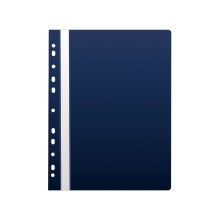 Desky - rychlovaza� Karton PP A4, z�v�sn�, tmav� modr�