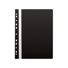 Desky - rychlovaza� Karton PP A4, z�v�sn�, �ern�