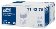 Toaletn� pap�r Premium Tork 114276, skl�dan�, extra jemn�, 2 vrstv�, syst�m T3