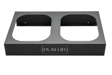 Podstavec pro dva 90 l ko�e na odpad, �ern�