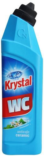 �ist�c� prost�edek na WC KRYSTAL Antikalk, 750 ml, modr�