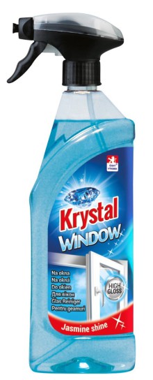 istc prostedek na okna Krystal, se zpovaem, 750 ml