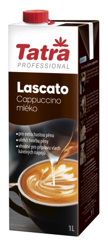 Tatra Lascato Ml�ko na Cappuccino 3,5 %, 6 x 1 l