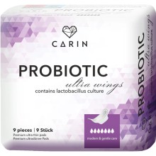 Dmsk vloky Carin Ultra Probiotic, 9 ks