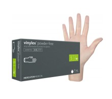 Rukavice Vinylex, vinylov, vel. S, nepudrovan, 100 ks