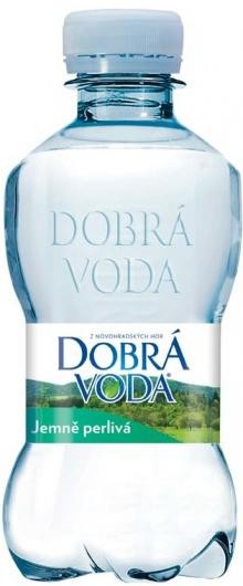 Miner�ln� voda Dobr� voda, jemn� perliv�, 0,25 l - expirace 27.3.2026