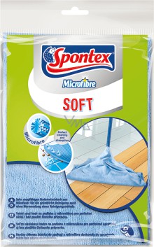 Hadr na podlahu Spontex Microfibre Soft, 50 x 60 cm, asort barev