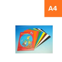 Barevn� pap�ry lep�c� A4, 90g/m2, 8 list�