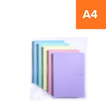 POZN�MKOV� BLOK PASTELINI PP A4 modr�