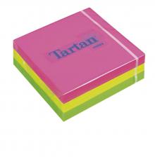 BLO�EK SAMOLEP�C� 3M TARTAN neon T654NR 76x76mm/6ks