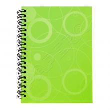 Pozn�mkov� blok Karton PP Neo colori A5, 70 list�, zelen�