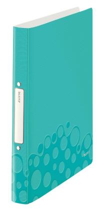 Po�ada� Leitz WOW A4, 2,5 cm, 2 krou�ky, ledov� modr�