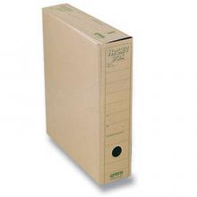 Krabice archiva�n� EMBA  A4, 7,5 x 33 x 26 cm, p��rodn� hn�d�