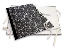 DESKY NA V�KRESY S TKANIC� A4 mramorov� 