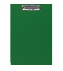 Podloka psac Karton PP Classic A4, s klipem, lamino, zelen