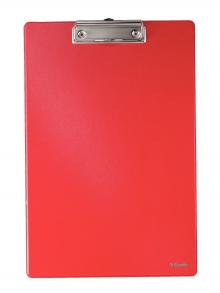 Podloka psac Esselte A4, s klipem, erven