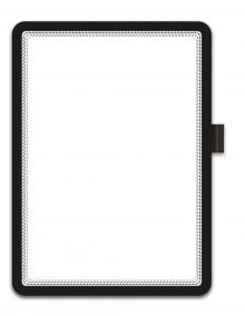 Magneto Memo samolepic� r�me�ek A4, s okem na pero, �ern�