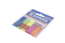 SAMOLEP�C� INDEX DONAU 12x45mm, plast, 25list�, mix 5 neonov�ch barev