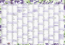 Kalend nstnn 600x420mm, Ron, levandule