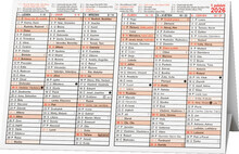 Kalend�� stoln� st��kov�