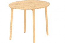 Jednac� st�l ALFA ROOT<br>kruh 900 mm, v 742 mm